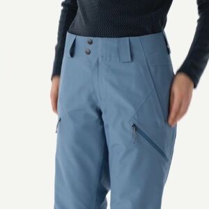 Patagonia Women's Powder Town Ski/Snowboard Pant, Size L Black